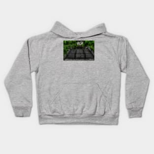 The Green And The Grey Kids Hoodie